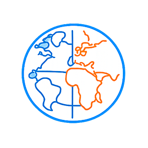Worldwide presence badge